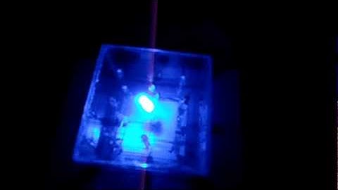 Led Cube Blue 3x3x3 Con Arduino [Ppe GuiLlén™]