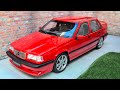 1:18 Volvo 850 R Sedan red 1996 Otto-mobile Model Car [Unboxing]