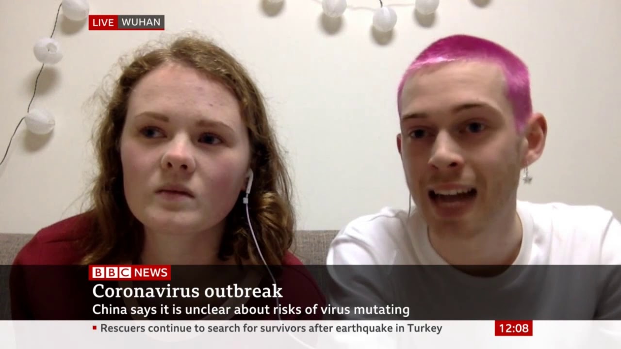 Sophie Hunt And Jason Neal in China Teacher Graduates