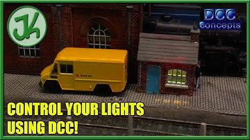 Easy DCC Controlled Building Internal Lights