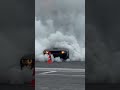 Dodge Challenger Hellcat burnout👀🔊#dodge #dodgecharger #smoke #burnout #hellcat