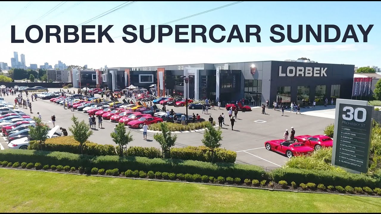 LORBEK SUPERCAR SUNDAY CARS AND COFFEE OPEN DAY (OFFICIAL VIDEO)