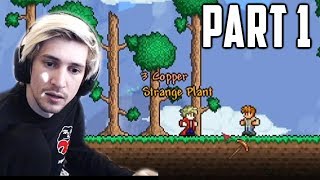 xQc Plays Terraria Calamity Mod with Chat! | Part 1 | xQcOW