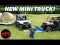 Here Is Why the Polaris Ranger Mini Truck Is Their Best Seller! Full Cab, Power Windows, and All!