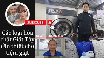 Chia sẻ Hóa chất giặt là cơ bản và cách sử dụng liều lượng hiệu quả cho mẻ giặt trong tiệm giặt là