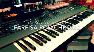 Farfisa Polychrome - Italian Vintage Synth