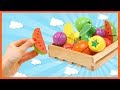 Lära Med Leksaker | Frukt & Grönsaker | Barnprogram För Små Barn