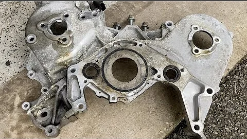 2005 Chrysler Pacifica 3.5 V6 Timing Belt and Rear Timing Cover O-Ring Replacement