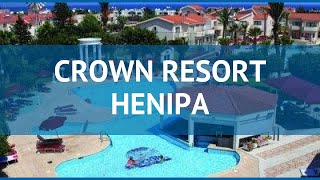 CROWN RESORT HENIPA 3* Кипр Ларнака обзор – отель КРОУН РЕЗОРТ ХЕНИПА 3* Ларнака видео обзор