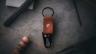 How to Make a Handmade Leather Key Clip in 60 Seconds!