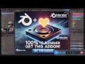 Support Blender Foundation and get an addon 2025 Kick off!