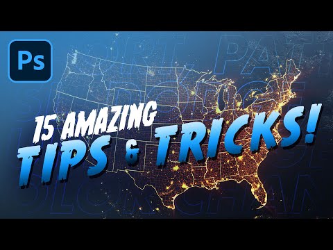 15 AMAZING Tips & Tricks For Photoshop - Photoshop Tutorial @tutvid