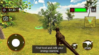 Wild Dino Family Simulator Dinosaur Games Android Gameplay screenshot 3
