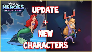 Disney Heroes Battle Mode UPDATE + NEW CHARACTERS Gameplay Walkthrough