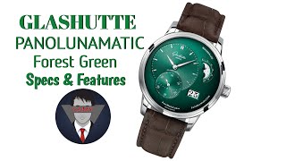 Glashütte Original The New PanoMaticLunar Forest Green Specs &amp; Features By Samy