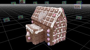 Candy house scan using 3D Flow Zephyr Lite
