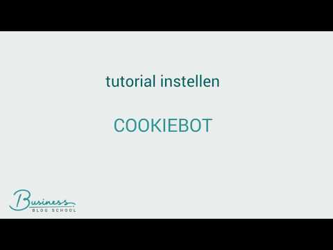 Cookiebot tutorial AVG / GDPR compliant cookie tool - Business Blog School