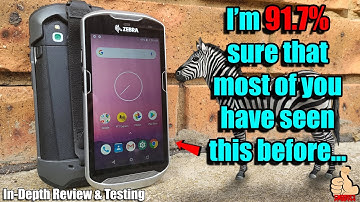 Testing the ZEBRA TC51 Barcode Scanner - I am pretty sure you