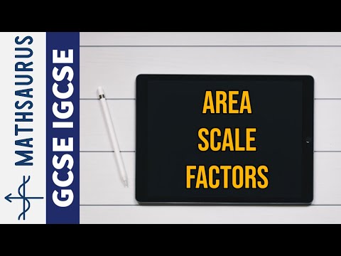 Area scale factors