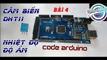[Tự học Arduino] Hướng dẫn lập trình cảm biến DHT11 đo nhiệt độ, độ ẩm không khí bằng Arduino || VTM