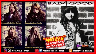 BAD4GOOD - "Ninteen" (1992) Official Video & Interview with producer STEVE VAI