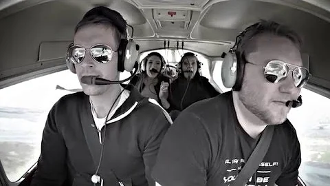 Smile to the camera (Zero gravity flight)