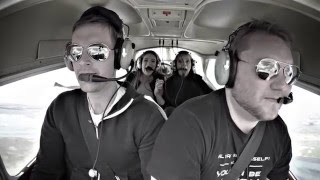 Smile to the camera (Zero gravity flight)