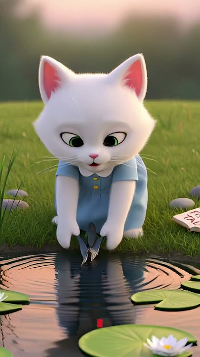 Kucing Putih dan Selimut Biru 💙 | Kisah Cinta, Kehilangan, dan Kebaikan yang Menyentuh Hati