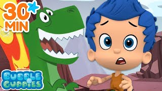 DINOSAUR ADVENTURES with Gil!  30 Minute Compilation | Bubble Guppies
