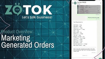 ZöTok Product Demo: Marketing-Driven Order Management Made Easy