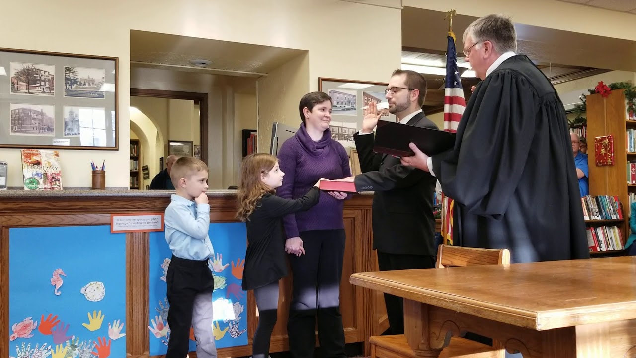 Village of Falconer Inauguration Ceremony 01012020 YouTube