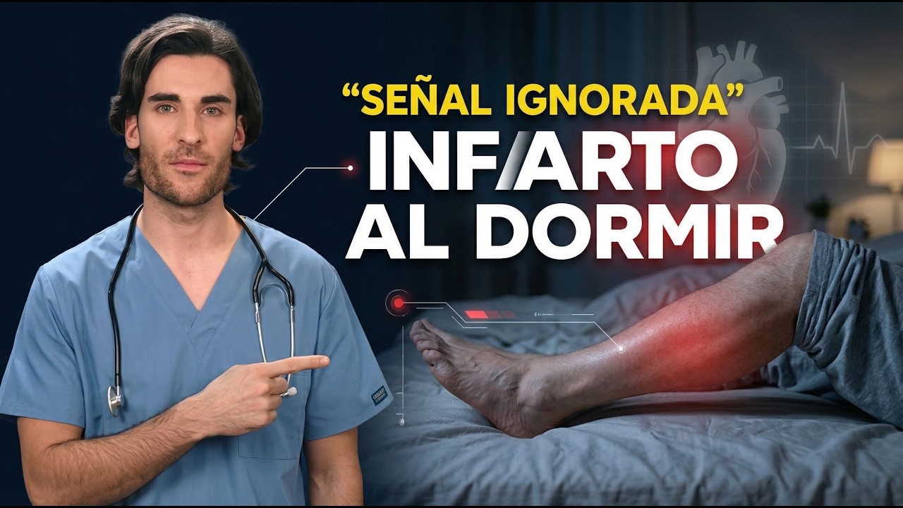 La señal estaba en su pierna… pero la ignoró y sufrió un infarto al dormir  - YouTube