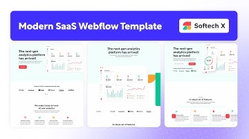 Colorful SaaS Website Template | Softech X - BRIX Templates