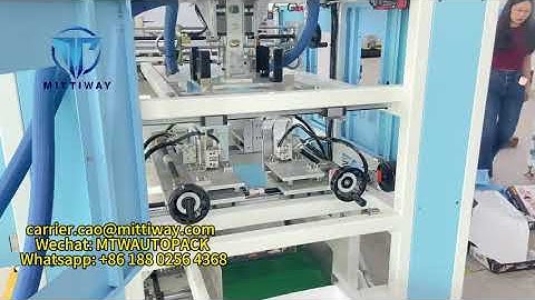 Hot Melt Glue Box Folding Machine Fruit box sealing machine for blueberry/raspberry/raspberry