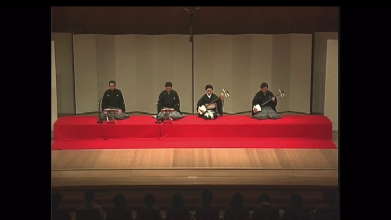 「梅の栄」より合方 YouTube