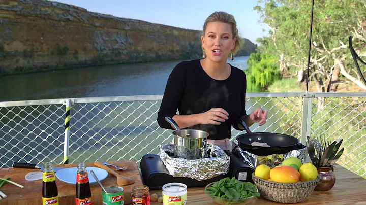 Seared Barramundi with Red Curry Paste - Justine S...