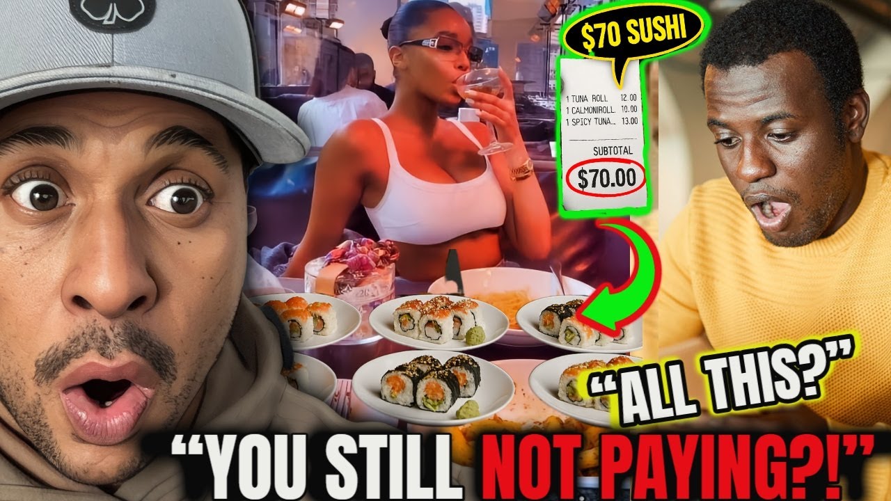 “She Ordered $70 Sushi… Then Got MAD When He Said SPLIT THE BILL?! 🤯” | anthony spade