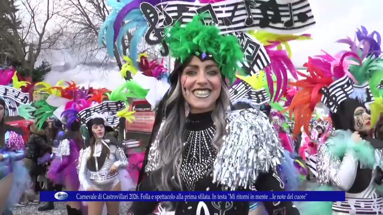 68 simo Carnevale di Castrovillari 2026. Folla e spettacolo alla prima sfilata