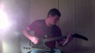 Explorer guitar shredding 3 blues solo