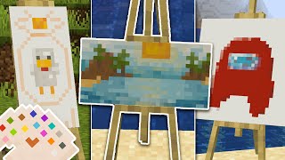 This Mod Lets You Make Your Own Paintings in Minecraft