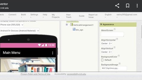 pembuatan apk perpustakaan digital menggunakan MIT APP INVENTOR