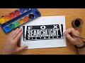 How to draw a FOX Searchlight Pictures logo