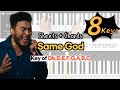 Same God -Elevation Worship | Key of Db, D, E, F, G, A, B, CㅣPiano coverㅣWorship Piano Tutorials