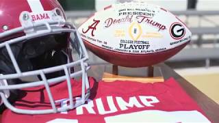 President Trump Hosts 2017 NCAA Football National Champions the Alabama Crimson Tide