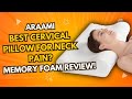 Araami Orthopedic Memory Foam Pillow Review | Best Cervical Neck Pain Relief Pillow 2025!