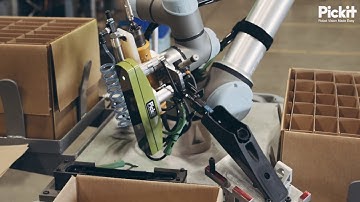 Assembly of plastic molded parts with Pickit 3D