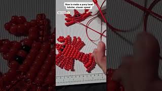 Pony bead lobster tutorial 