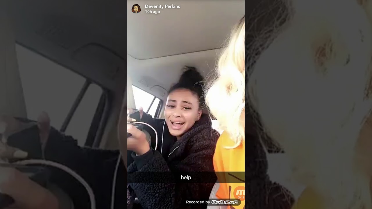 Devenity Perkins Snapchat Stories W Daniella Perkins W Max