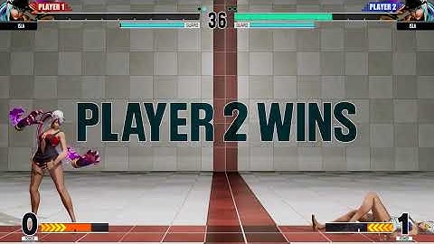 KOF XV | Isla 💥 Isla (mirror match) | no jacket mod | CPU vs CPU AI vs AI