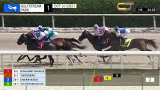 Gulfstream Park Carrera 1 - 31 de Octubre 2021